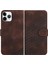 IPhone 11 Için Kılıf Pro Max Darbeye Deri Kılıf Geometrik Desen Flip (Yurt Dışından) 1