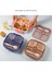 Kare Bölmeli Öğle Yemeği Kutusu Ofis Çalışanı Öğle Yemeği Kutusu Meyve Öğle Yemeği Kutusu Mühürlü (Yurt Dışından) 3