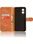 Oppo A38 4g Deri Için Kılıf Kart ile Folio Flip Case Koruyucu Kapak (Yurt Dışından) 5