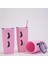 Pembe Kirpik Çift Plastik Su Bardağı/yaratıcı Pipet Su Bardağı, DL066 (Yurt Dışından) 4