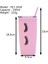 Pembe Kirpik Çift Plastik Su Bardağı/yaratıcı Pipet Su Bardağı, DL066 (Yurt Dışından) 5