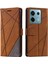 Xiaomi Poco X6 Için Kılıf Darbeye Manyetik Pu Deri Cüzdan Flip Folio (Yurt Dışından) 1