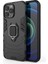 IPHONE 13 Için Kılıf Pro 360 &deg; Dönen Halka Kickstand Askeri Damla Kapak (Yurt Dışından) 3