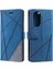 Oppo A17/A17K Manyetik Darbeye Cüzdan Flip Folio Pu Deri Için Kılıf (Yurt Dışından) 1