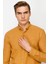 Erkek Hardal Dynamicfit Ted Baker Düğmeli Gömlek 4
