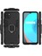 Realme C11 Için Kılıf 360 &deg; Dönen Halka Darbeye Kapak Kickstand Askeri (Yurt Dışından) 2