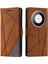 Huawei Mate 60 Için Kılıf Darbeye Kart Tutucu Kickstand Pu Deri Cüzdan (Yurt Dışından) 1