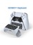 Beyaz-Ps5 Denetleyici Kablosuz Sohbet Edilebilir Ses Bluetooth Klavye Dahili Hoparlör Playstation 5 Gamepad Aksesuarları Için Uygun (Yurt Dışından) 3