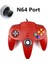 Gc Kırmızı Kablolu N64 Gamepad Joypad Oyun Joystick Gamecube Mac Gamepad Pc Oyun Denetleyicisi Için (Yurt Dışından) 1
