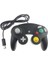 Siyah 1pcs-Kablolu Gamepad Ngc Gc Oyunu Gamecube Denetleyicisi Wii ve Wiiu Gamecube Joystick Joypad Oyun Aksesuarı Gamepad (Yurt Dışından) 1