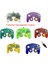 Şeffaf Kırmızı-Şeffaf Renkli Kablolu Gamepad Denetleyici Joypad, Ngc Joystick Için Gamecube Pc Için Tek Noktalı (Yurt Dışından) 2