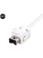 Beyaz-Nintendo Wii Oyun Denetleyicisi Için 5 Renk Nunchuck El Kavisli Oyun Kolu Denetleyici Nunchuk Wii Gamepad Aksesuarları (Yurt Dışından) 2