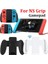 Siyah-Nintendo Anahtarı OLED Denetleyici Kavrama Kolu Gamepad Destek Braketi Oyun Tutucu Şarj Standı Kavrama Foswitch/anahtar OLED (Yurt Dışından) 2
