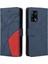 Kart Yuvası Standı ile Oppo A74 4g Için Kılıf Pu Deri Flip Folio Kılıf (Yurt Dışından) 1