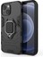 IPHONE 14 Için Kılıf 360 &deg; Dönen Halka Kickstand Askeri Damla Koruma (Yurt Dışından) 2