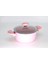 3110 - 2 Parça - Bio Granit - 20X10 cm 2,6 Litre - Ptfe ve Pfoa Içermeyen Derin Tencere Pembe Renk 3