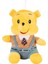 Sevimli Kravatlı Oturan Teddy Pooh Yumuşak Oyuncak Peluş Ayıcık 1