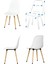 Eames Sandalye Avanos Ahşap Mdf Mutfak Masası Takımı - 70X120 cm 3