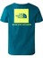 The North Face B S/S REDBOX TEE (BACK BOX GRAPHIC) Erkek Çocuk Tişört NF0A87T5YAO1 2