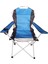Tekno Trust Tekli Xl Kamp Sandalyesi - Mavi ( Kalın Profil ) Mavi Metal Taşıma Çantalı Tek Kişilik 1