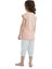 Kız Çocuk Pijama Takımı 51347 - Somon 2