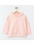 Tiffany Tekstil Tiffany Sweatshirt Kapüşonlu Oversize Theme Pudra 1