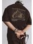 Erkek Arid Mountain Oversize Kahverengi Salas Boyfriend T-Shirt 1