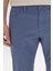 ALTINYILDIZ CLASSICS Erkek Petrol Slim Fit Dar Kesim 5 Cep Armürlü Esnek Pantolon 4