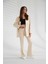 Desenli Taşlı Astarlı Blazer Oversize Kadın Ceket 4