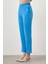 Beli Lastikli Dar Paça Mavi Pantolon 2