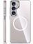 Samsung Galaxy S24 Plus Kılıf Wlons Efsane Magsafe Şarj Özellikli Sert Pc Mika + Ekran Koruyucu 2