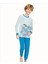 Erdem Weweus Mavi Erkek Çocuk Pijama Takımı 708 1