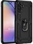 Samsung Galaxy A25 Kılıf Military Ring Holder Siyah 1