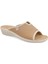 Kadın Terlik T4 429 Fe Fly Flot Cloth Woman Slıpper Beige 4