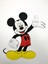Keçe Figür, Mickey 50 cm 1