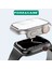 Apple Watch Se 44MM Uyumlu Full Ekran Kasa Koruyucu ve Watch Ultra Çevirici Kılıf - FC398 5