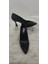 Çiğdem Siyah Kadeh Ökçe Saten Stiletto (Enz S3) - Siyah - 39 - ST02587-13103 4