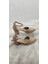 Çiğdem Nude Deri Bilekten Bağlı Sivri Burun Topuklu Ayakkabı (Kdrekc) - Nude - 39 - ST02642-13421 1