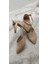 Çiğdem Nude Deri Bilekten Bağlı Sivri Burun Topuklu Ayakkabı (Kdrekc) - Nude - 39 - ST02642-13421 2