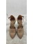 Çiğdem Nude Deri Bilekten Bağlı Sivri Burun Topuklu Ayakkabı (Kdrekc) - Nude - 39 - ST02642-13421 3