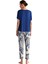 Kadın Lacivert Pijama Takım 2518 4