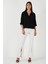 Relaxed Fit Truvakar Kollu Arkası Uzun Gömlek Bayan Gömlek 67033392S4 4