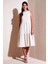 Regular Fit Kolsuz Midi Elbise Kadın Elbise 5865658 1