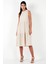 Regular Fit Kolsuz Midi Elbise Kadın Elbise 5865658 2