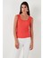 Slim Fit Kalın Askılı Dantelli Kare Yaka Bürümcük Atlet Kadın Atlet 5864979 5