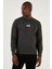 Erkek Pamuklu Regular Fit Bisiklet Yaka Sweat Erkek Sweatshirt - A2824 3