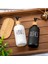 Işıl Kristal 2'li Black-White Siyah Beyaz Sıvı Sabunluk 500-ML 1