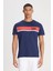 L211912410 Lee Erkek Baskılı T-Shirt Navy 4