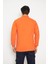 Orange Safety Sweat T-Shırt Polo Yaka Kışlık Uzun Kol 4