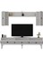 Nora Tv Ünitesi Takımı Beyaz - Gümüş 3